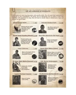 Društvena igra Sherlock Holmes Consulting Detective - The Baker Street Irregulars (Eng) 