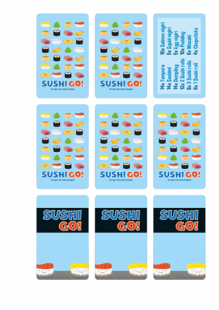Društvena igra Sushi Go! 