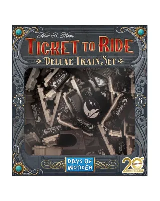 Društvena igra Ticket To Ride Europe - 20th Anniversary Deluxe Train Set - Black 