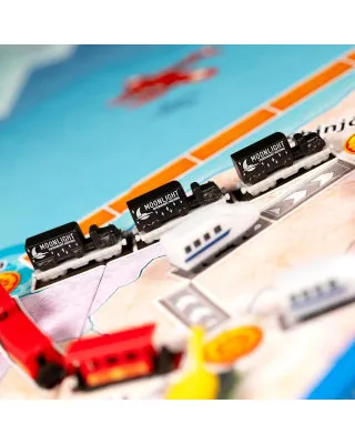 Društvena igra Ticket To Ride Europe - 20th Anniversary Deluxe Train Set - Black 