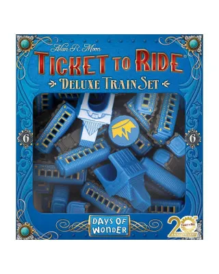 Društvena igra Ticket To Ride Europe - 20th Anniversary Deluxe Train Set - Blue 