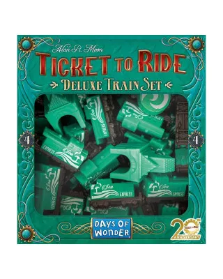 Društvena igra Ticket To Ride Europe - 20th Anniversary Deluxe Train Set - Green 