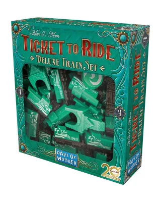 Društvena igra Ticket To Ride Europe - 20th Anniversary Deluxe Train Set - Green 