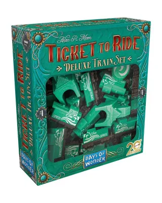 Društvena igra Ticket To Ride Europe - 20th Anniversary Deluxe Train Set - Green 