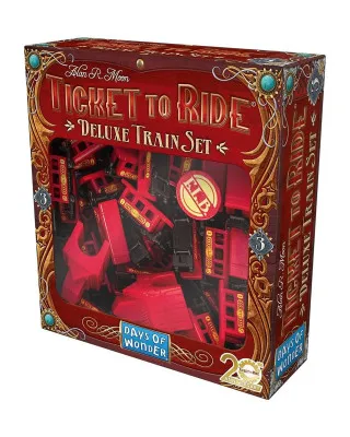 Društvena igra Ticket To Ride Europe - 20th Anniversary Deluxe Train Set - Red 