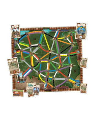 Društvena igra Ticket To Ride Poland - Map Collection (Eng) 