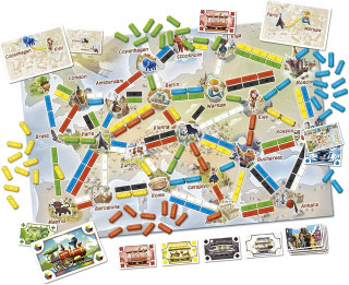 Društvena igra Ticket to Ride - First Journey - Europe 