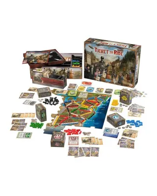 Društvena igra Ticket to Ride Legacy - Legends Of The West (Eng) 