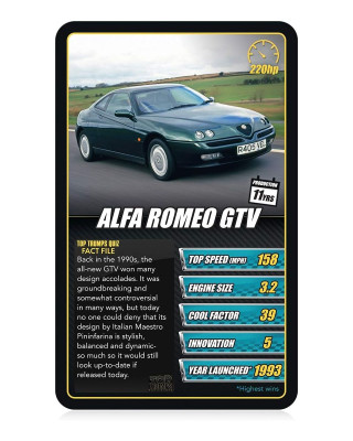 Društvena igra Top Trumps - Sports Cars 