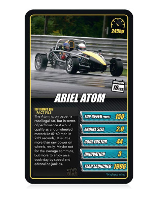 Društvena igra Top Trumps - Sports Cars 