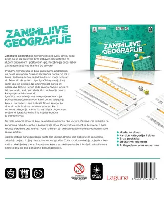Društvena igra Zanimljive Geografije 