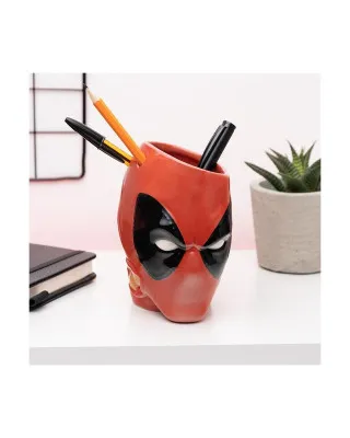 Držač za olovke Paladone - Deadpool - Pen & Plant Pot 