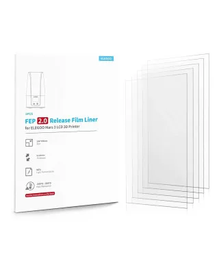 FEP folija Mars 3/Mars 3 Pro 5pcs FEP film 2.0 