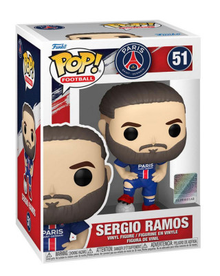 Bobble Figure Football - Paris Saint Germain POP! - Sergio Ramos 