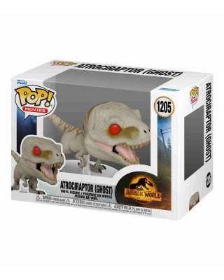 Bobble Figure Jurassic World Dominion POP! - Atrociraptor (Ghost) 