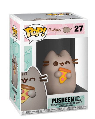 Bobble Figure Pusheen The Cat POP! - Pusheen With Pizza 