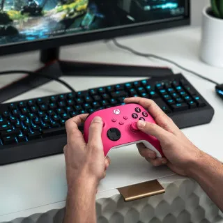 Gamepad Microsoft XBOX ONE XSX Wireless Controller - Deep Pink 