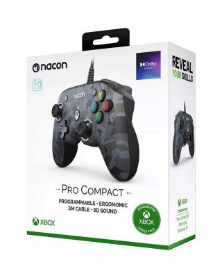 Gamepad Nacon Pro Compact Controller - Camo Grey 