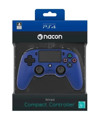 Gamepad Nacon Wired Compact Controller - Blue 