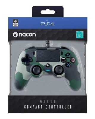 Gamepad Nacon Wired Compact Controller - Camo Green 