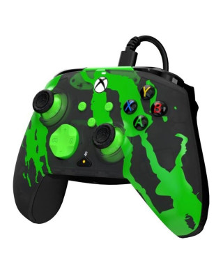 Gamepad PDP Rematch - Jolt Green - Glow In The Dark 