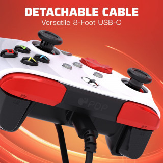 Gamepad PDP Rematch Radial White 