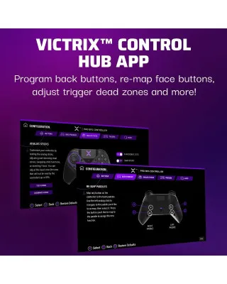 Gamepad PDP Victrix Pro Hybrid Wireless Controller Black 