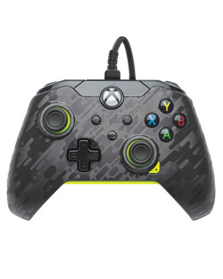 Gamepad PDP Wired Controller - Electric Carbon - Yellow 