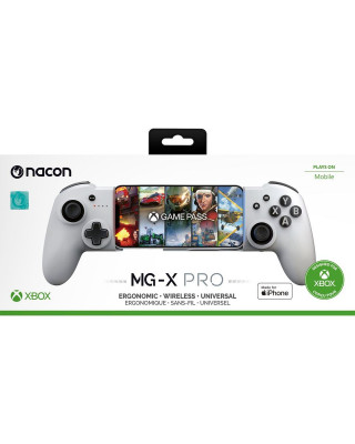 Gamepad za mobilni telefon Nacon - MG-X PRO Wireless - Mobile Holder - White 