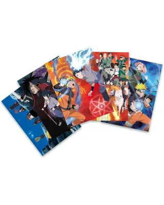 Gift Set AbyStyle - Naruto Shippuden - Šolja,Razglednica,Acryl 