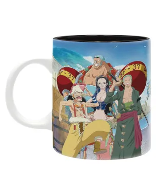 Gift Set AbyStyle - One Piece - Luffy  Šolja, Razglednica,Acryl 