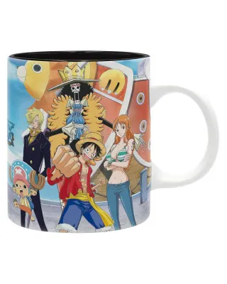 Gift Set AbyStyle - One Piece - Luffy  Šolja, Razglednica,Acryl 