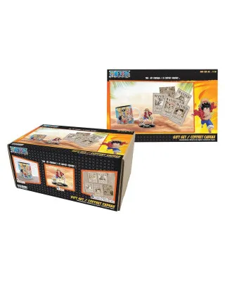 Gift Set AbyStyle - One Piece - Luffy  Šolja, Razglednica,Acryl 