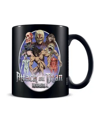 Gift Set - Attack on Titan - Šolja, Podmetač & Privezak 