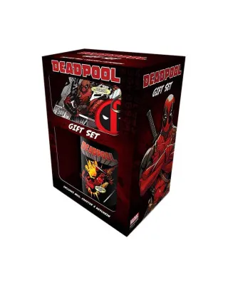 Gift Set - Deadpool - Šolja, Podmetač & Privezak 