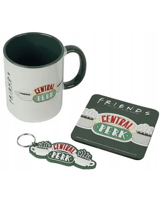 Gift Set - F.R.I.E.N.D.S - Šolja, Podmetač & Privezak 