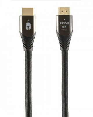 HDMI Cable Spartan Gear 2.1 8K 1.5m - Zinc Alloy with Gold Plated Plugs 