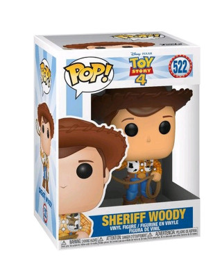 Bobble Figure Toy Story 4 Disney POP! - Sheriff Woody 
