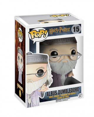 Bobble Figure Harry Potter POP! - Dumbledore with Wand 