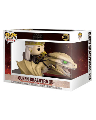 Bobble Figure House of the Dragon POP! - Queen Rhaenyra with Syrax 