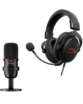 Streamer Starter Pack HyperX - Slušalice Cloud Core + Mikrofon SoloCast 