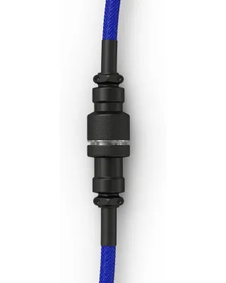 Kabl Glorious Coiled Cable USB-C - Cobalt Blue 
