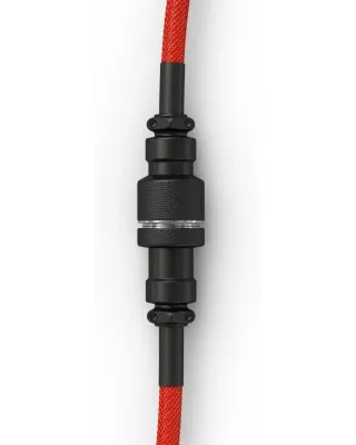Kabl Glorious Coiled Cable USB-C - Crimson Red 