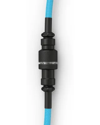 Kabl Glorious Coiled Cable USB-C - Electric Blue 