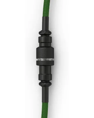 Kabl Glorious Coiled Cable USB-C - Forest Green 
