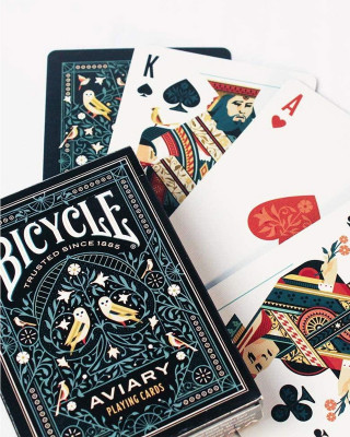 Karte Bicycle Creatives - Aviary - Playing Cards 