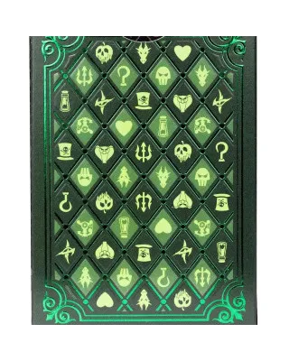 Karte Bicycle Disney - Purple & Green Villians  - Playing Cards 
