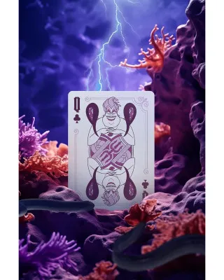 Karte Bicycle Disney - Purple & Green Villians  - Playing Cards 