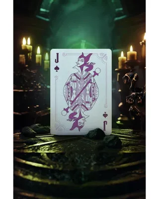 Karte Bicycle Disney - Purple & Green Villians  - Playing Cards 