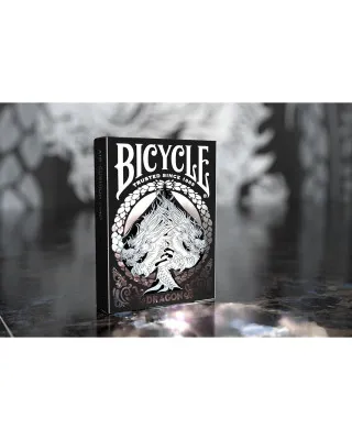 Karte Bicycle Ultimates - Black Dragon - Playing Cards 